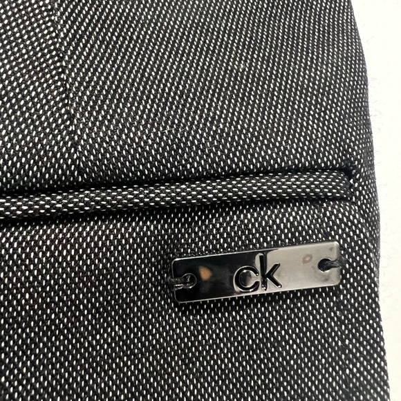 Calvin Klein 2 Button Charcoal Tailored Blazer Womens size 10 - Picture 5 of 8